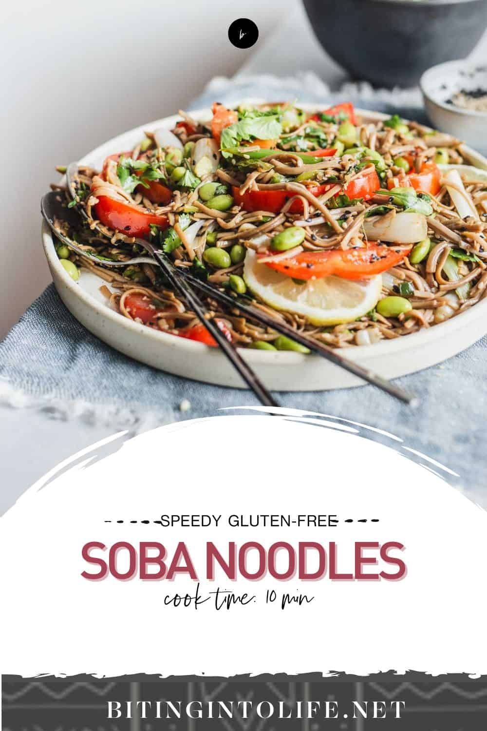 Speedy Gluten-Free Soba Noodles | Biting into Life