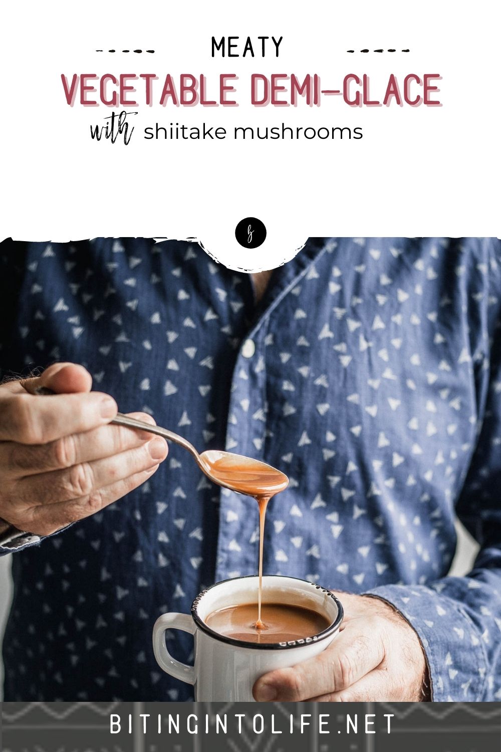 Meaty Vegetable DemiGlace Biting into Life