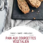 Tranches de pain aux courgettes végétalien