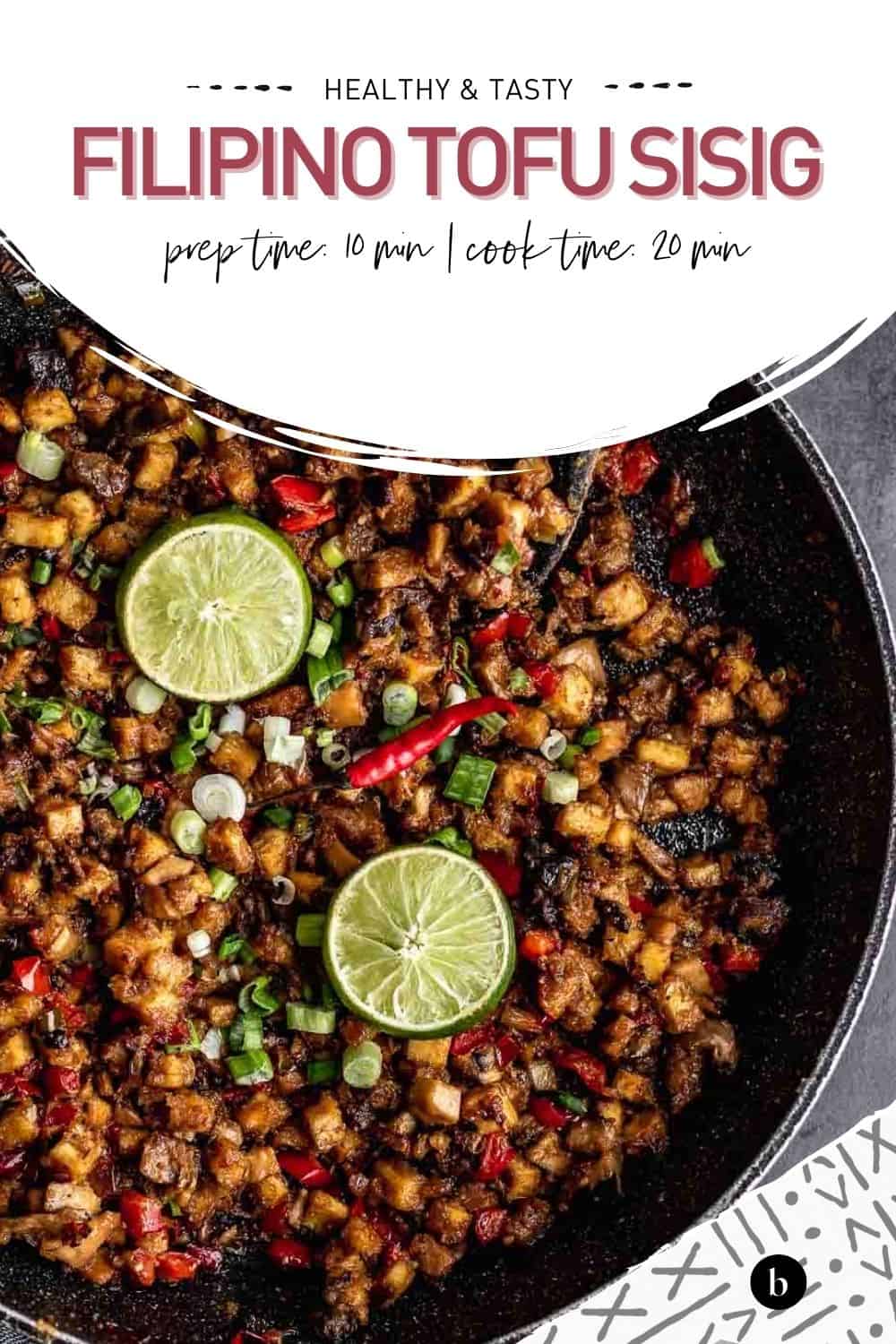 Tasty Filipino Tofu Sisig Recipe {Healthy & Simple} Biting into Life