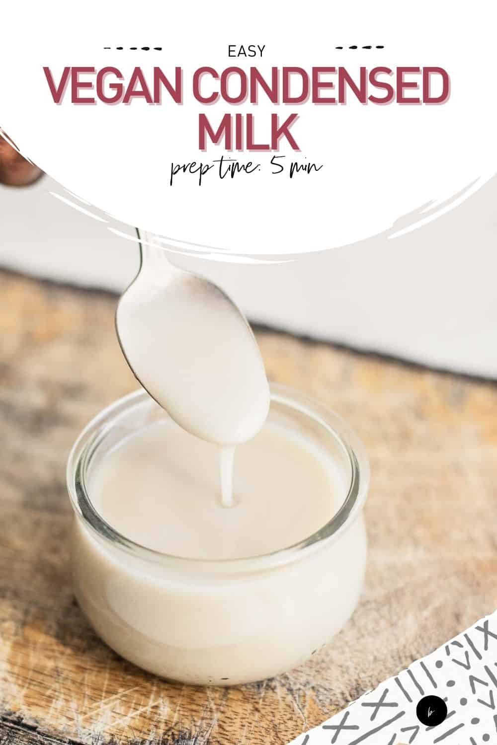 How to Make Vegan Condensed Milk in 5 Min {Easy!} | Biting into Life